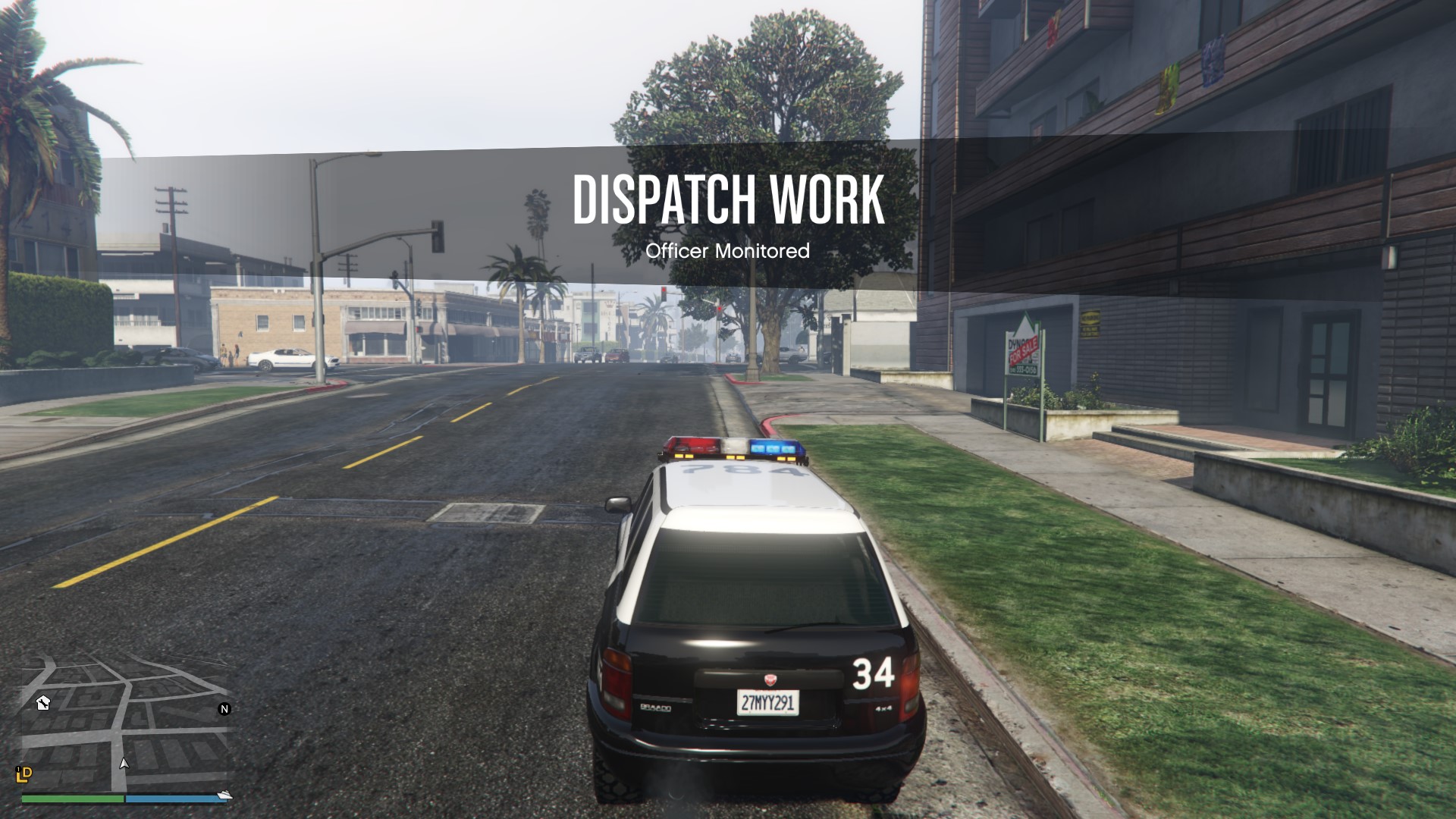 Make sure you're not a CEO or a Motorcycle Club President or else you won't be able to request the dispatch work.