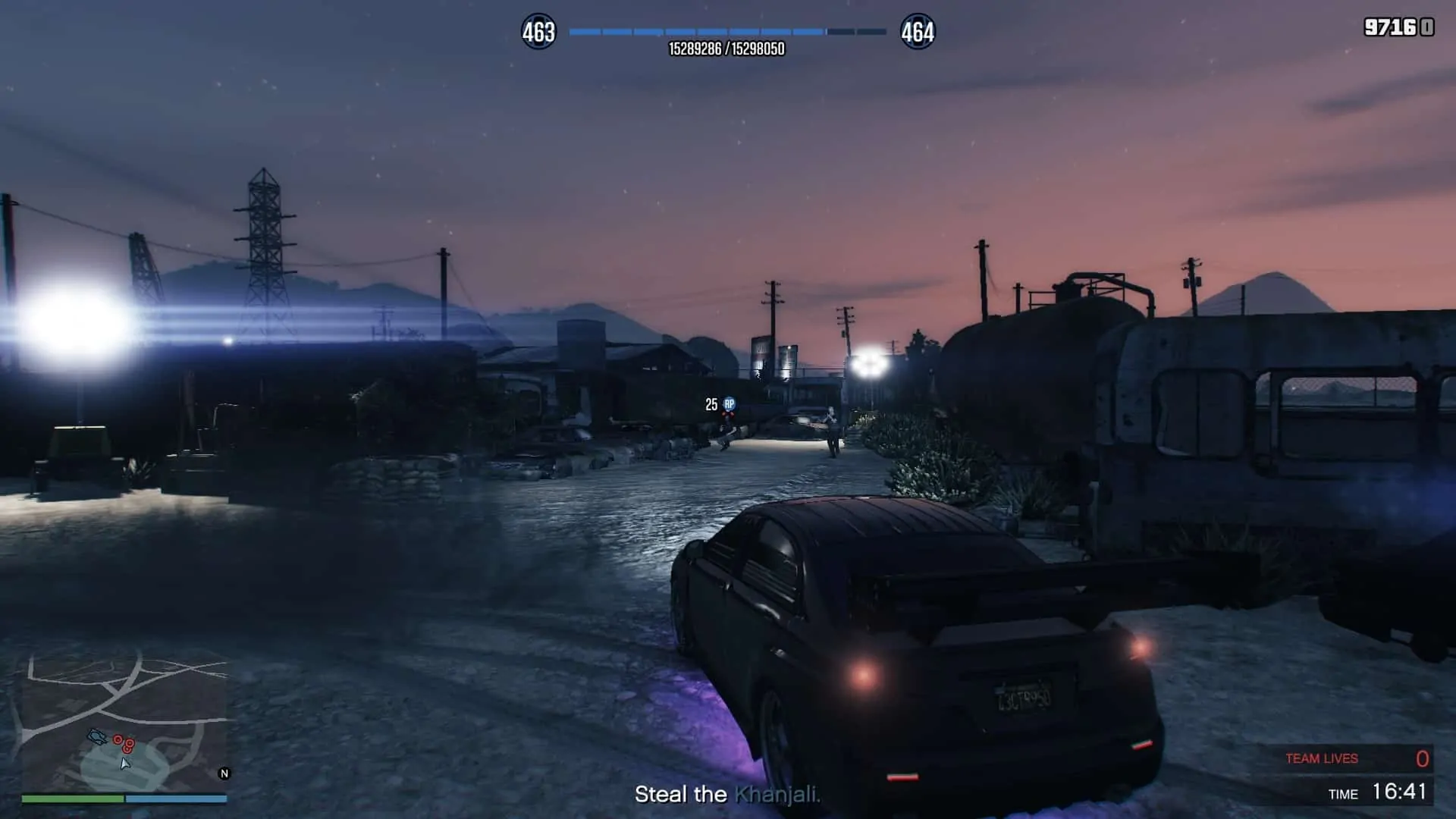 Killing more enemies moving towards the Khanjali tank