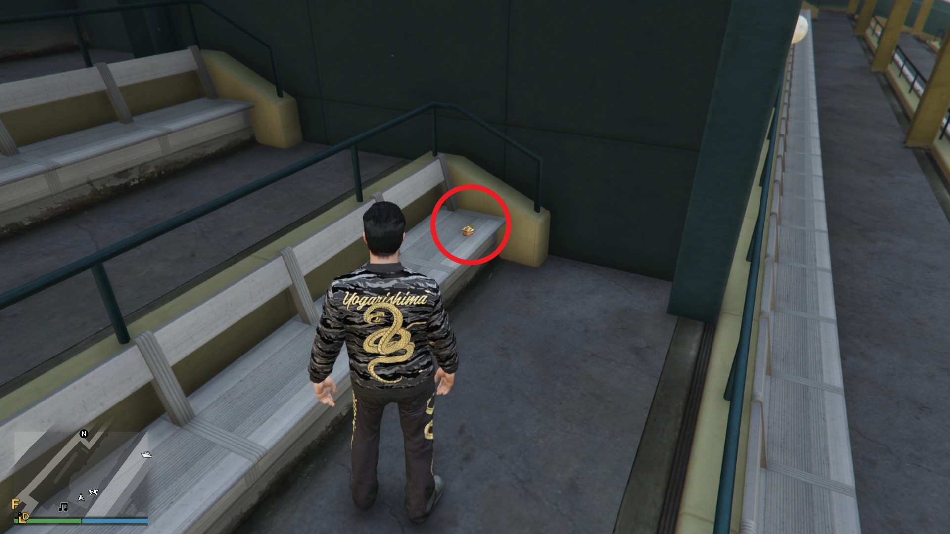 The Yuanbao is on one of the stands at the racetracks.