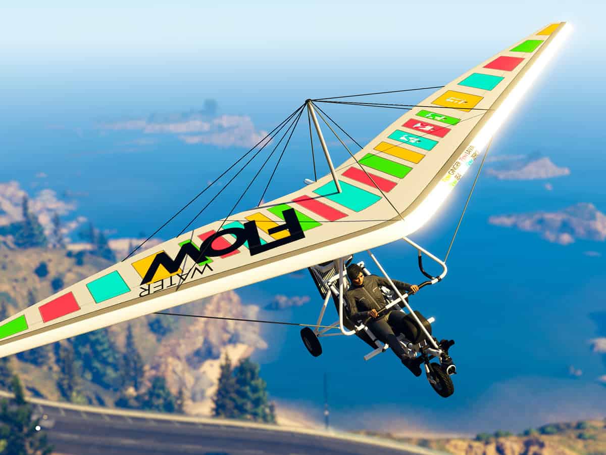 The Nagasaki Ultralight Might Be The Best Way To Travel In Gta Online