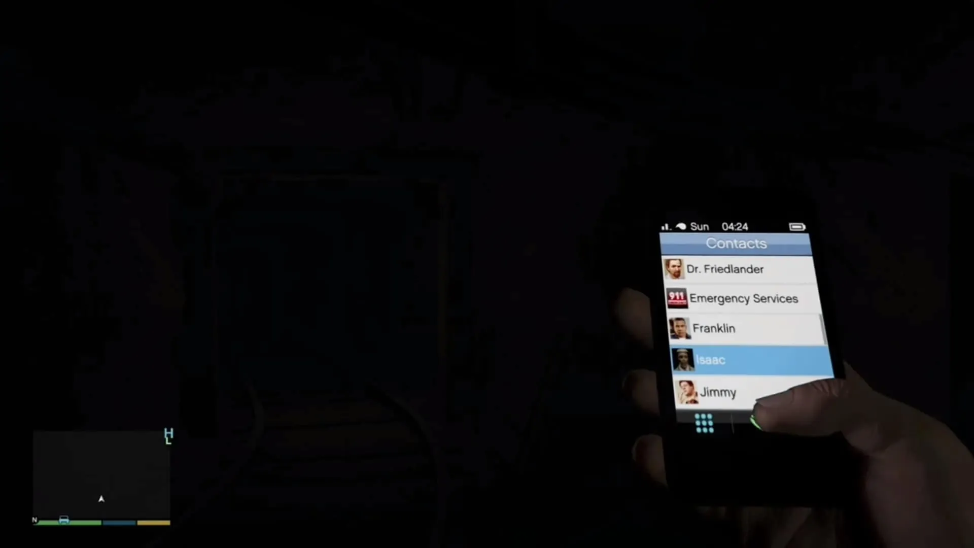 Isaac added as a Contac