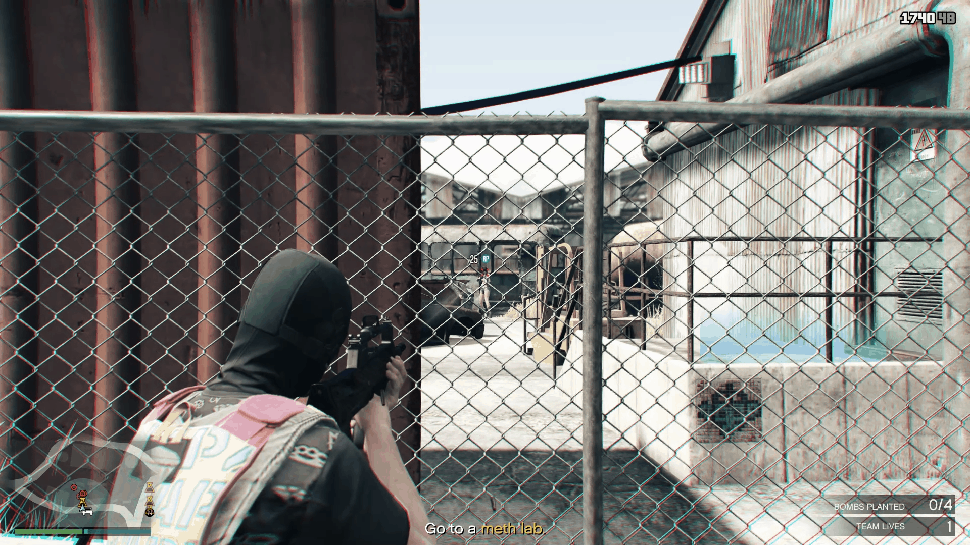 Eliminating the Lost MC gang members at the meth lab site