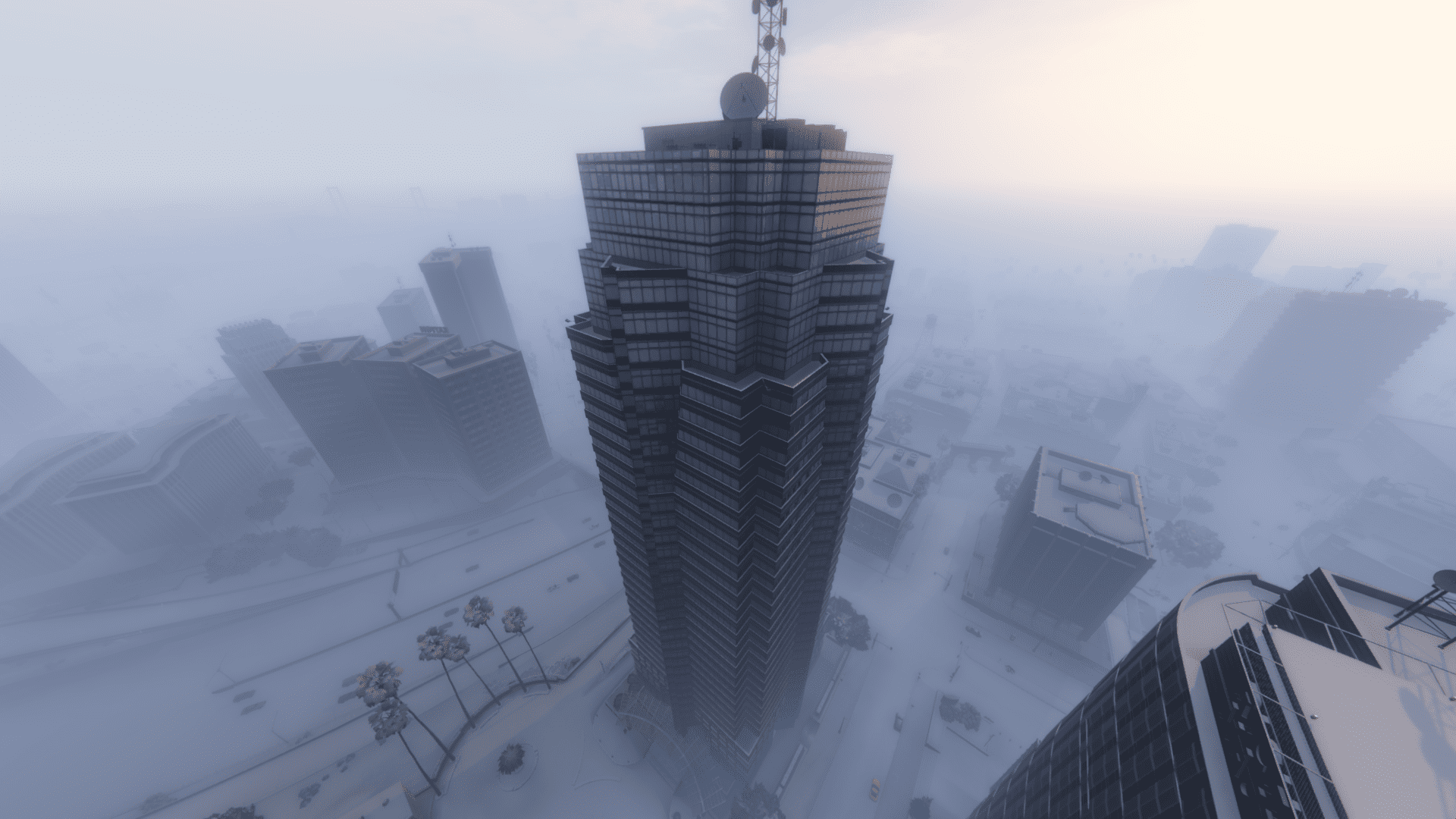 Weazel Plaza At Day Time