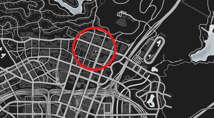 The Gun Van location for 13th December 2025 is in the Parking garage south of Oriental Theater, Downtown Vinewood