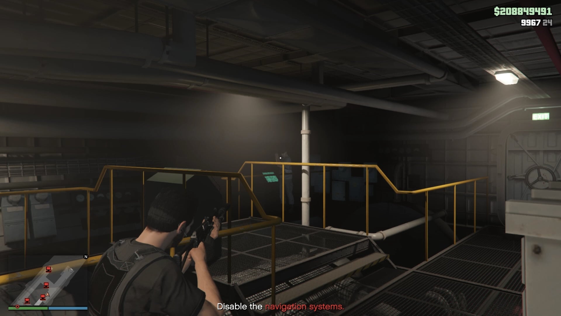 One of the other two guards.