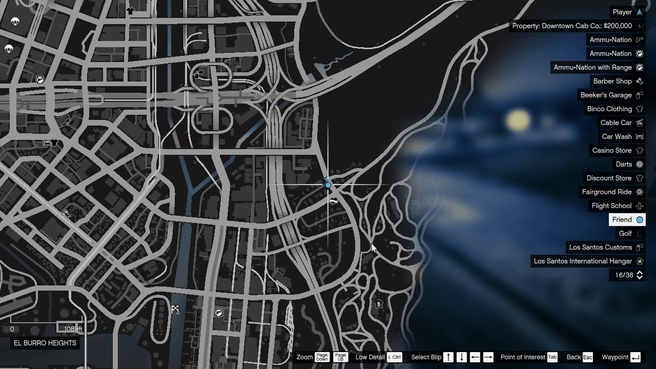 El Burro Heights location where you will find the woman