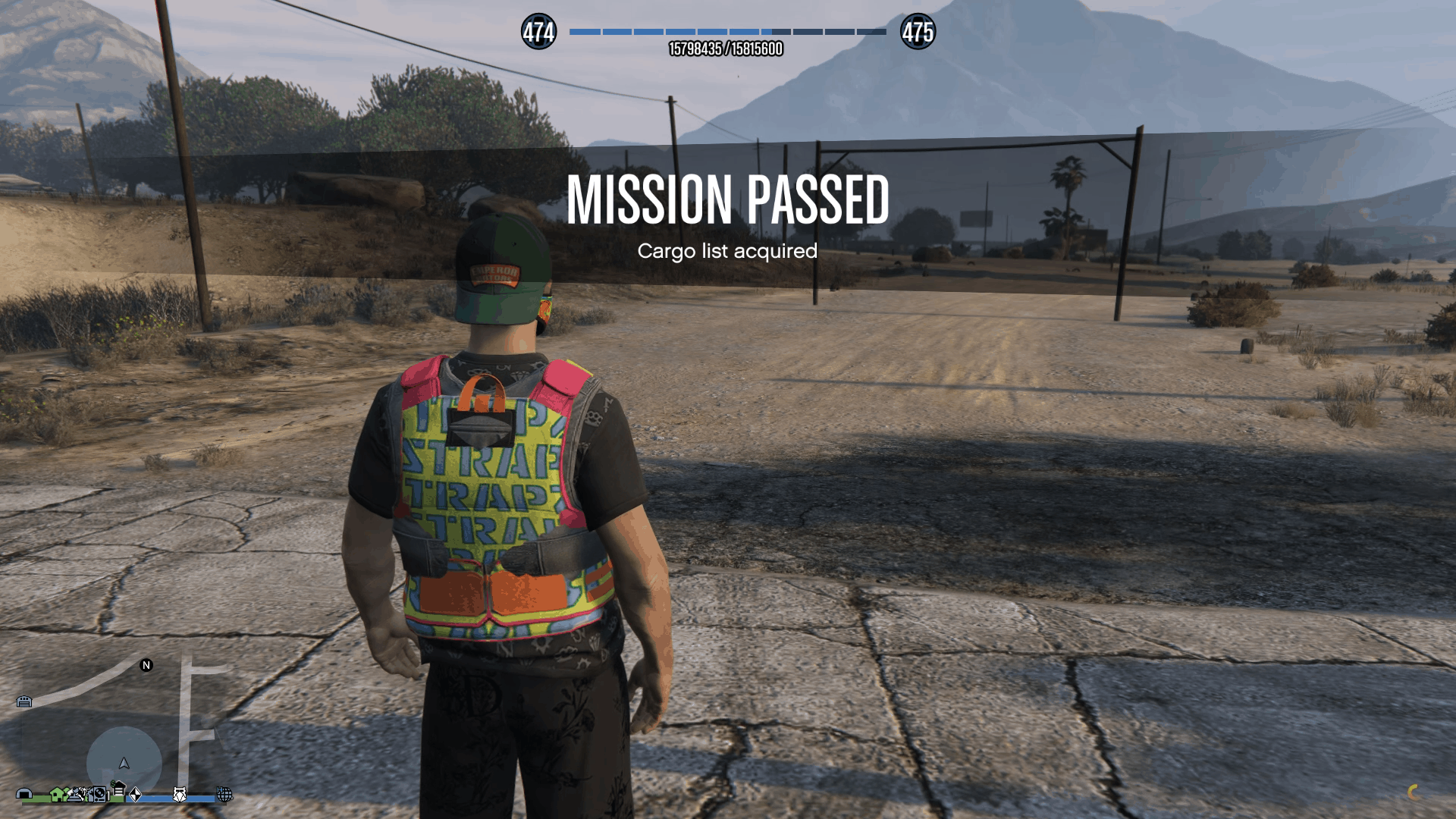 Transport Method planning work mission completed