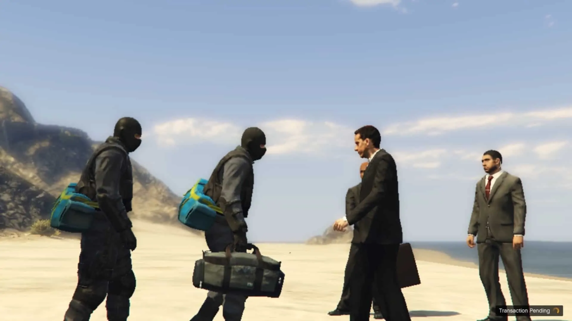 End of the Big Con (Yung Ancestor) approach heist