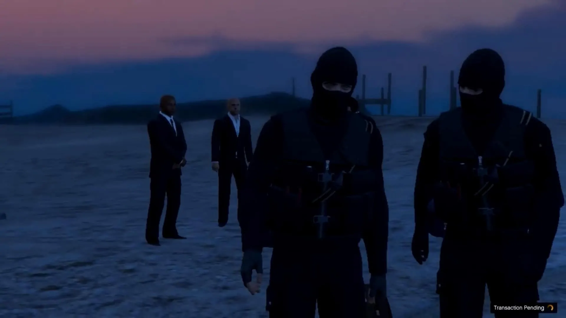 Heist ends after delivering to the buyer