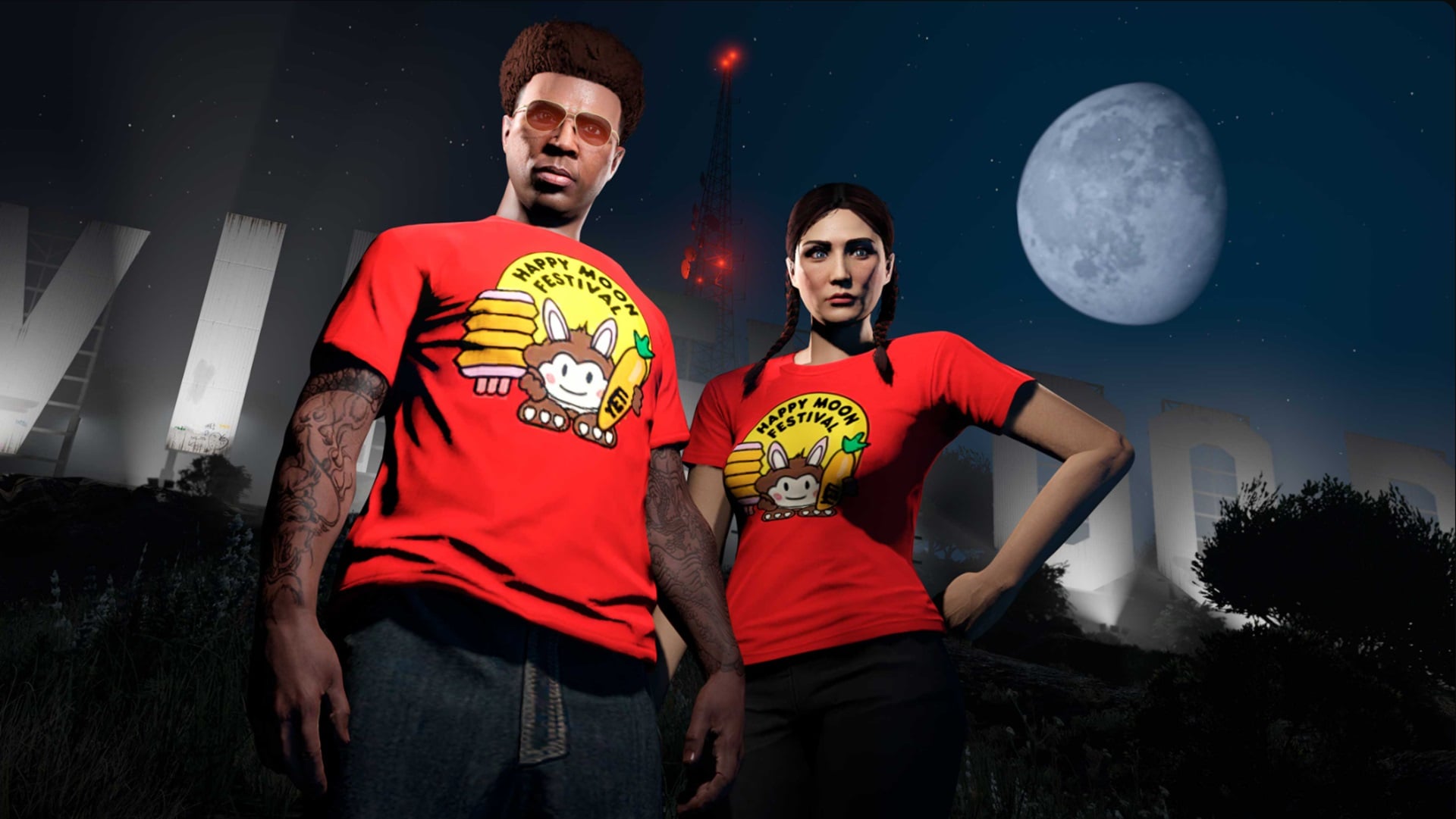 The promotional screenshot that started the GTA 6 Moon Theory.