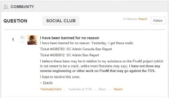 Rockstar Statement About Recent Gta Online Bans