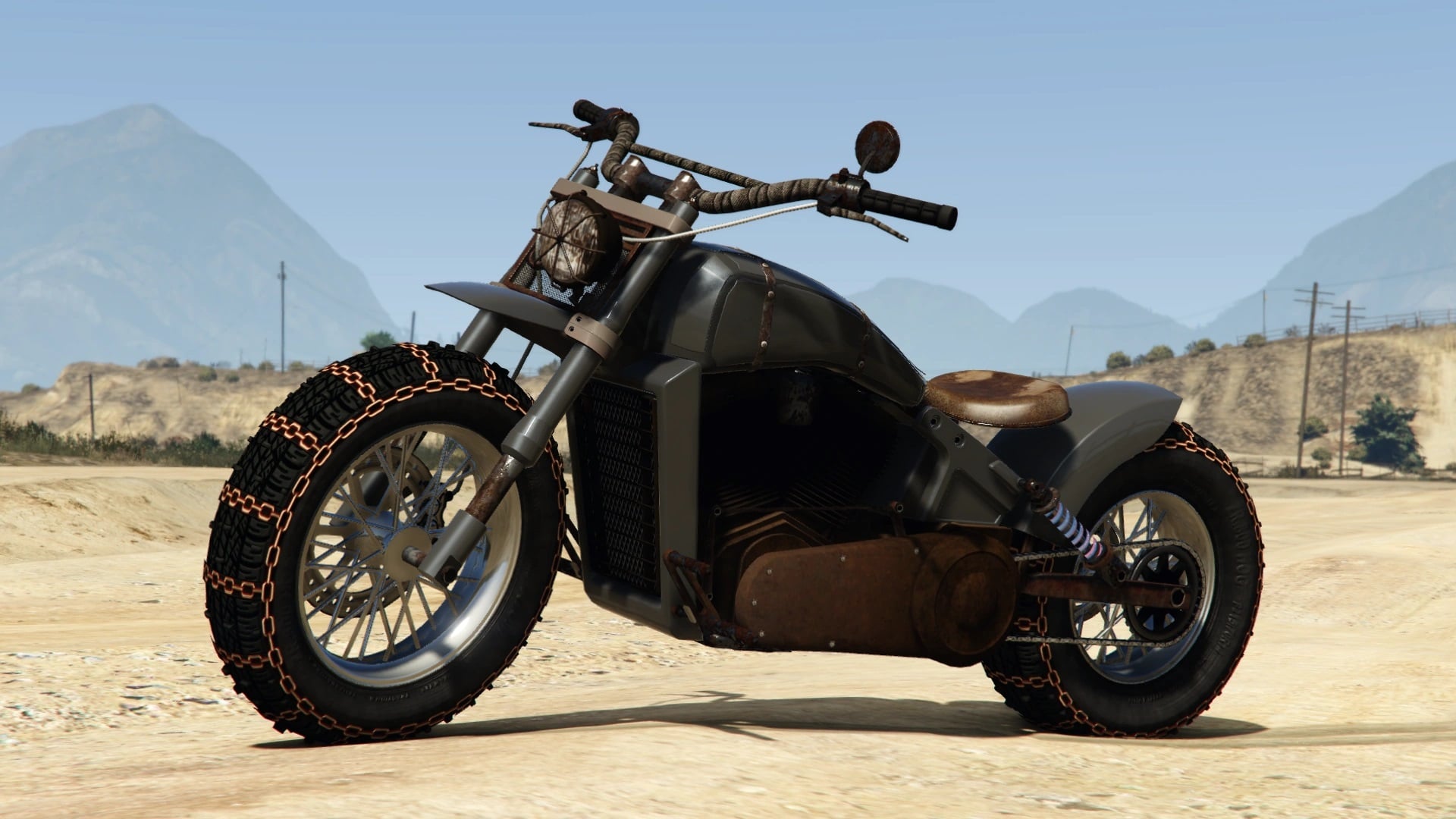 Western Apocalypse Deathbike.