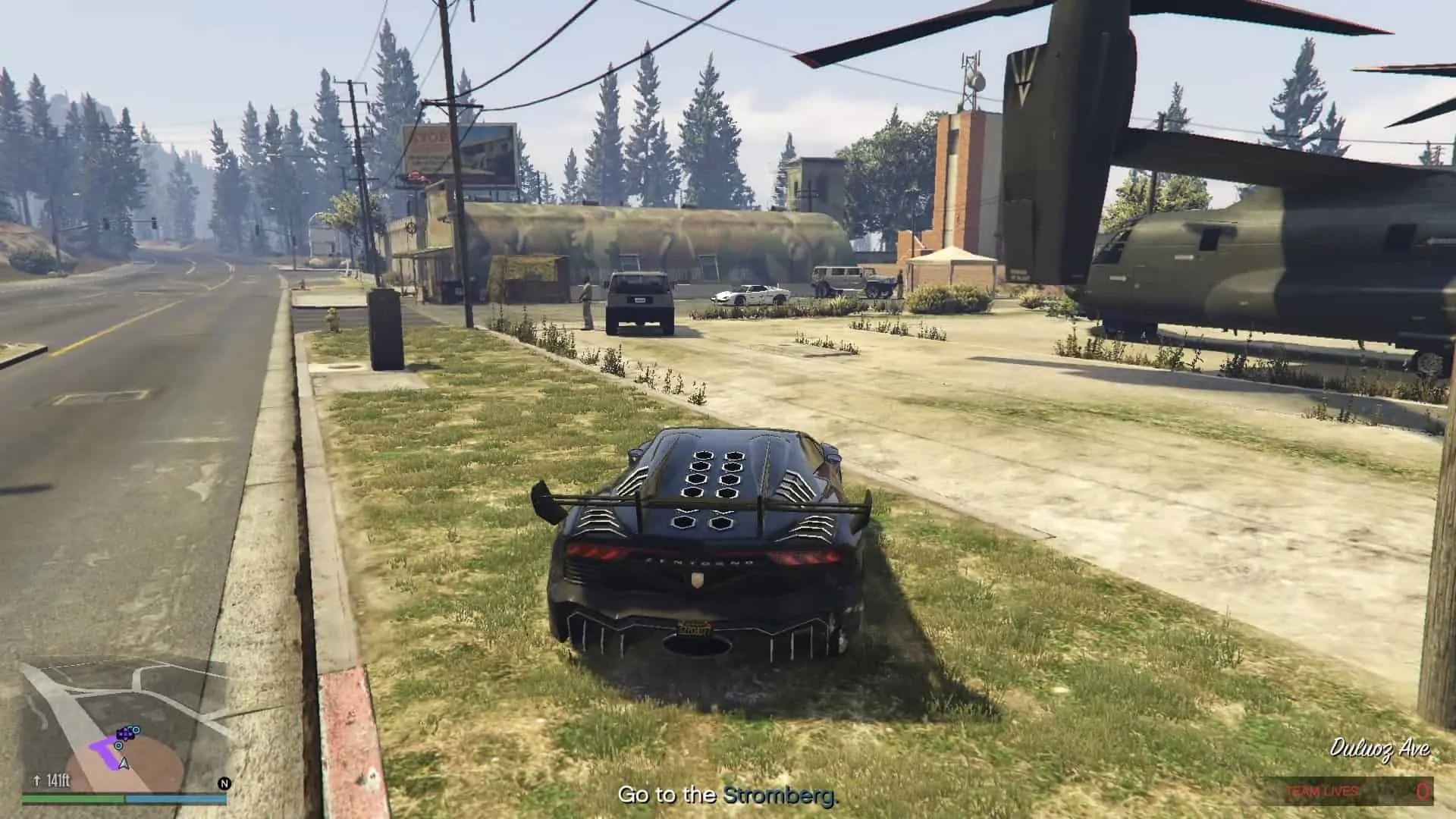 The stromberg and the avenger