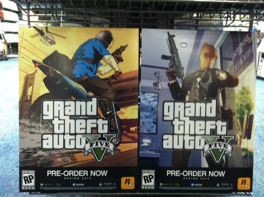 New Gamestop Gta V Artwork