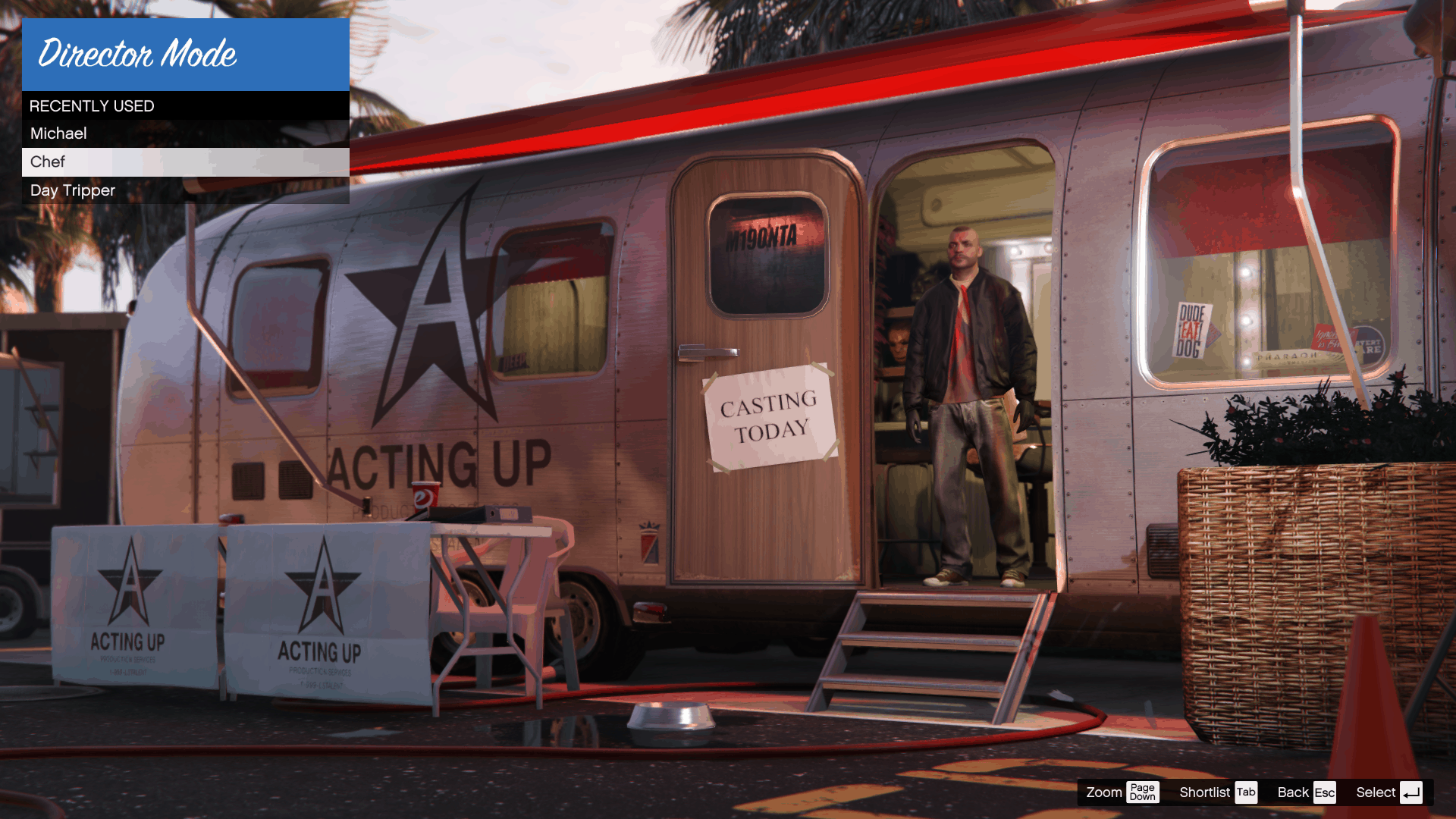 List of Recently Used Actors