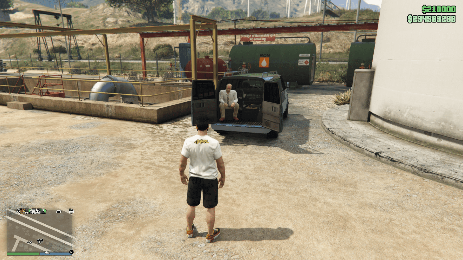 Gun Van Open Gun Van