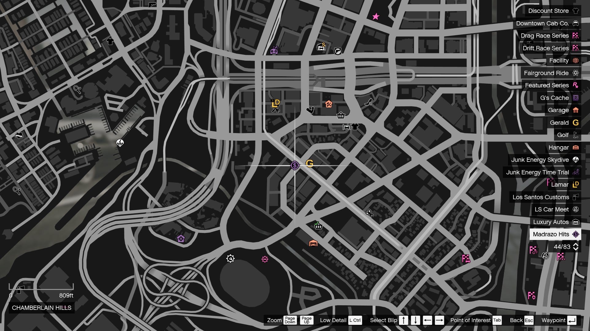 Madrazo Hits map icon.