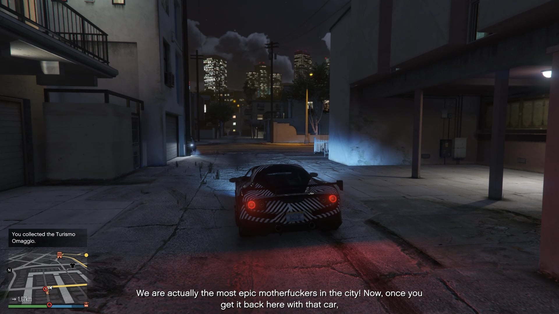 Some gang members will continue to chase after you. Ignore them.