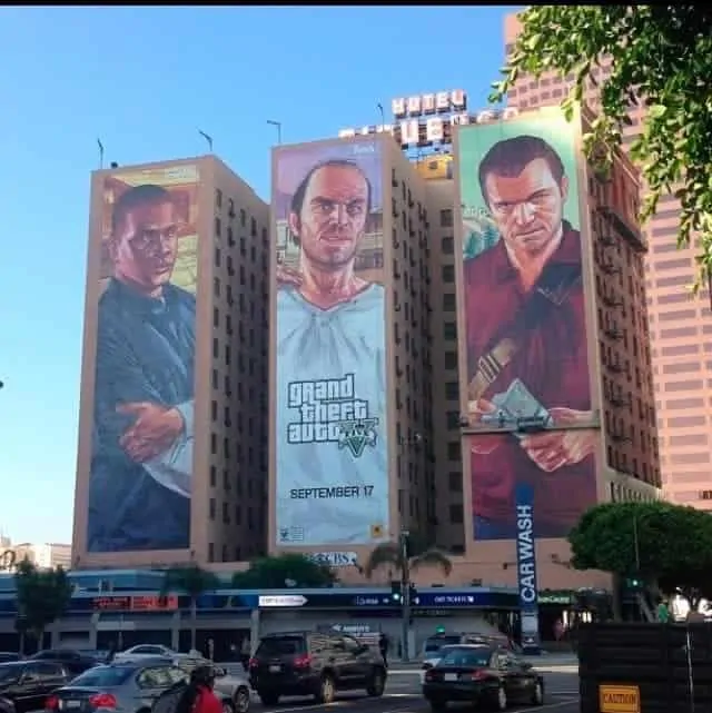 Gta 5 Mural In La Completed