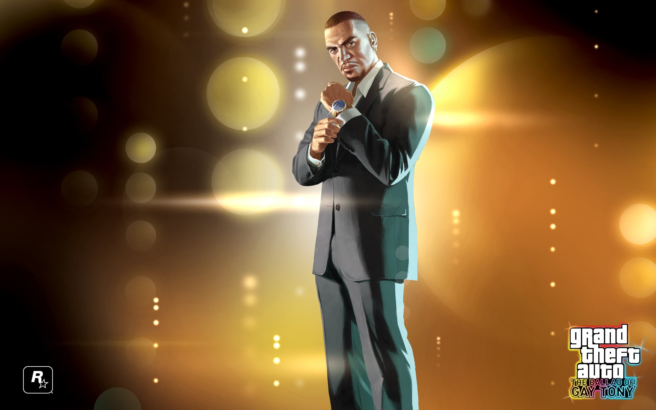 Official Artwork of Luis wearing a suit