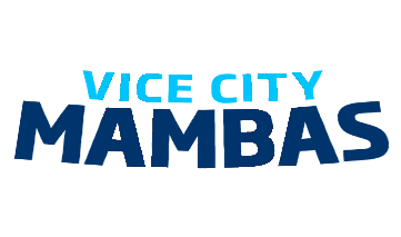 Vice City Mambas text logo and font as seen in GTA Online.