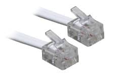 DSL Cable — not to be confused with the wider ethernet cable!