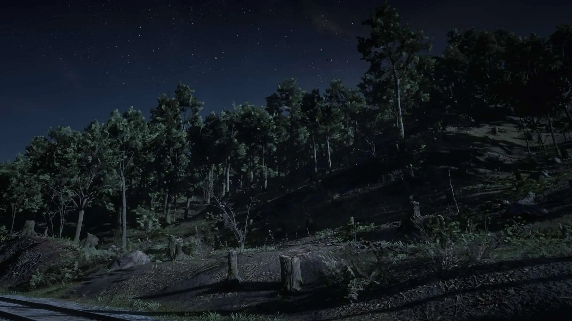 Raonoke Ridge as seen in Red Dead Redemption 2