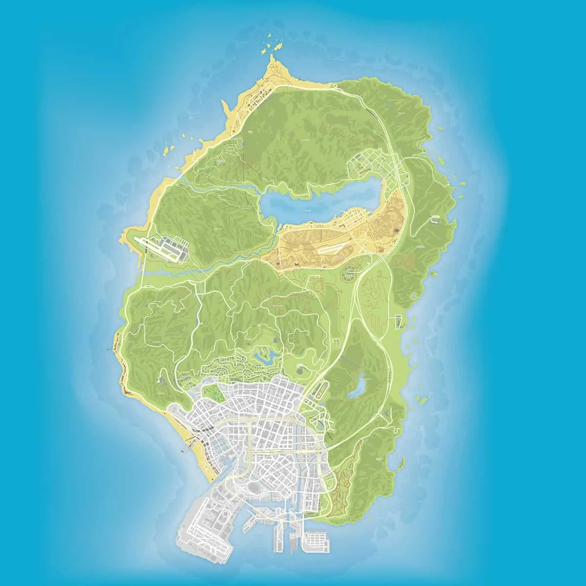 GTA 5 Map