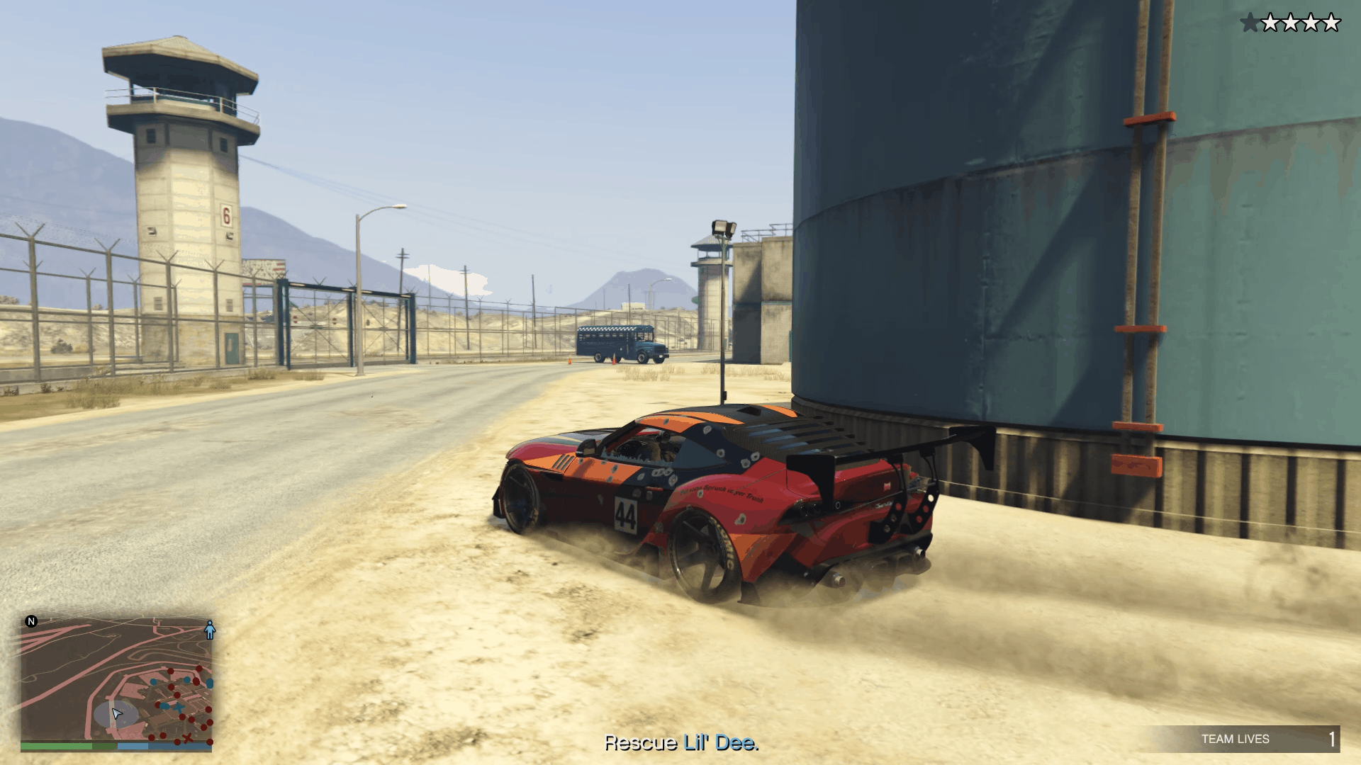 Going right towards the main entrance