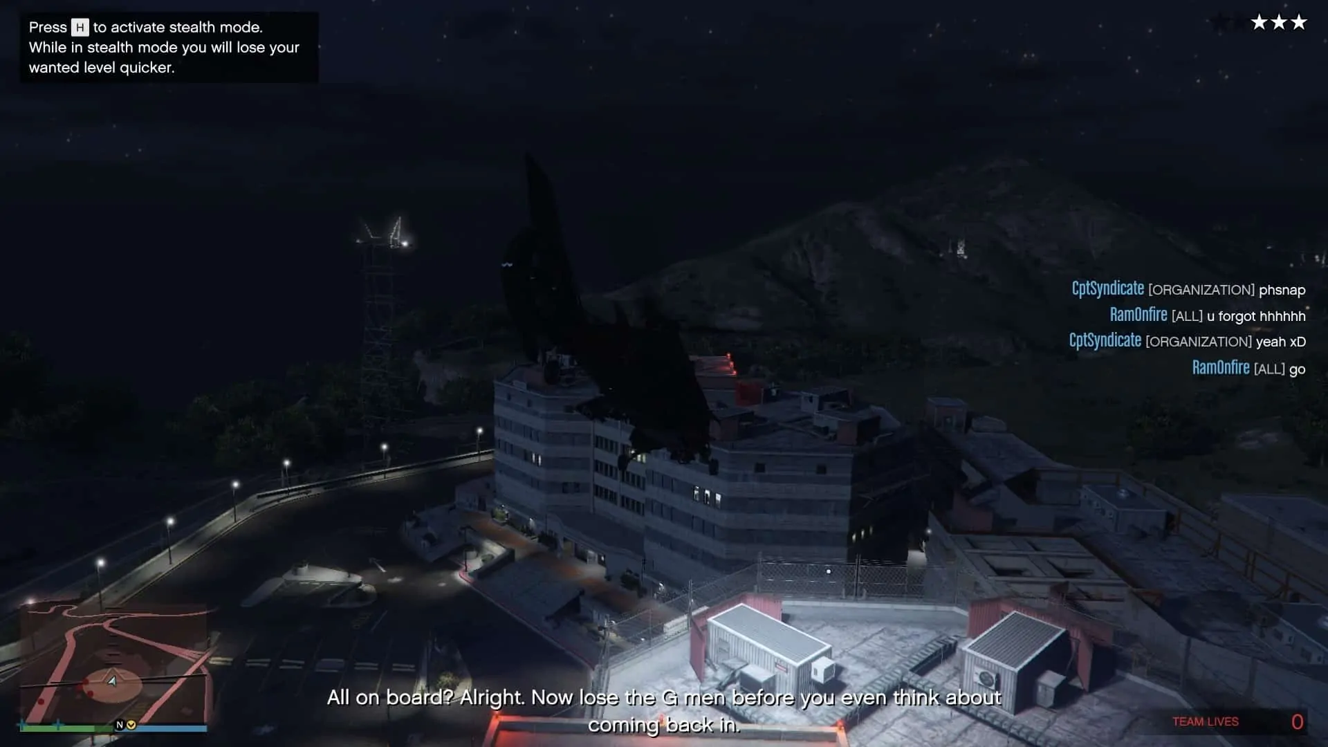 Escaping the N.O.O.S.E HQ in Akula