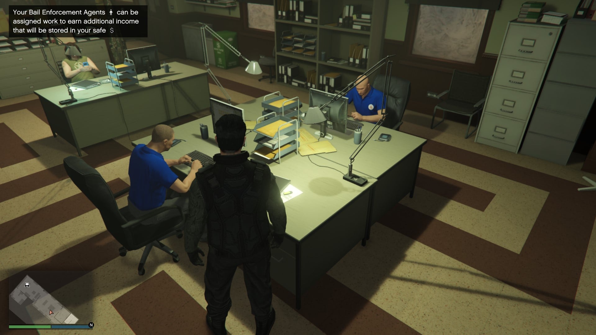 The processing time can be reduced depending on how many agents you have.