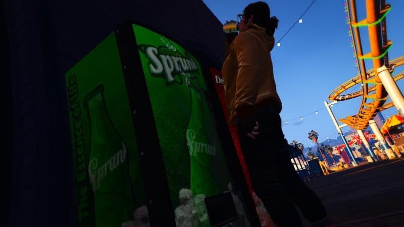 Sprunk is easily one of the most iconic video game beverages of all time.