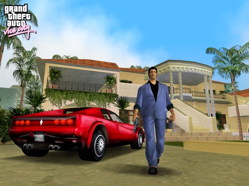 Official promotional image of Tommy Vercetti.