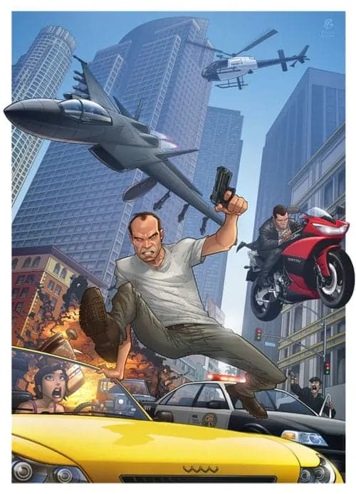 New Gta 5 Artwork From Patrick Brown