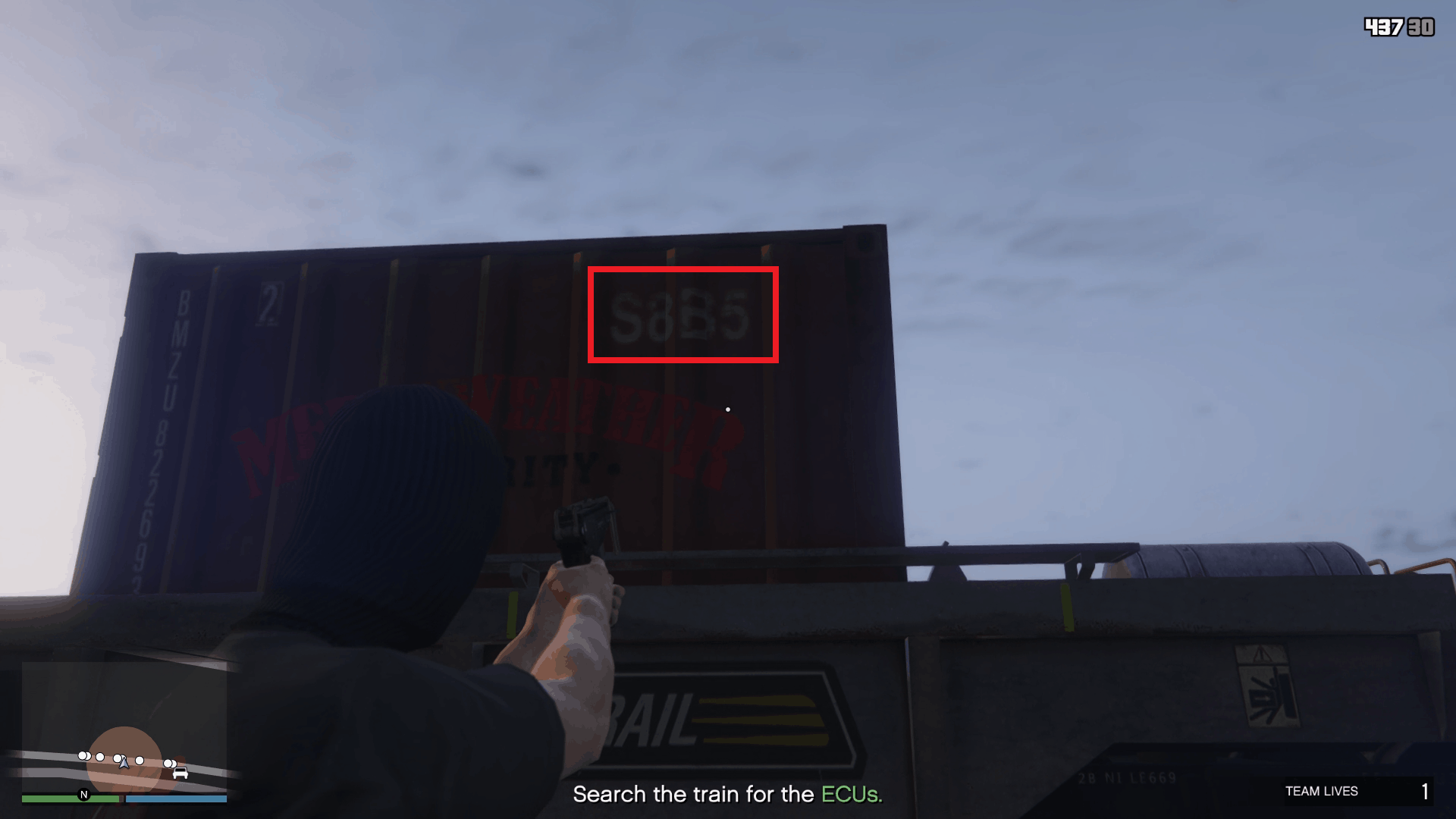 Container code matching one of the codes from Sessanta's text