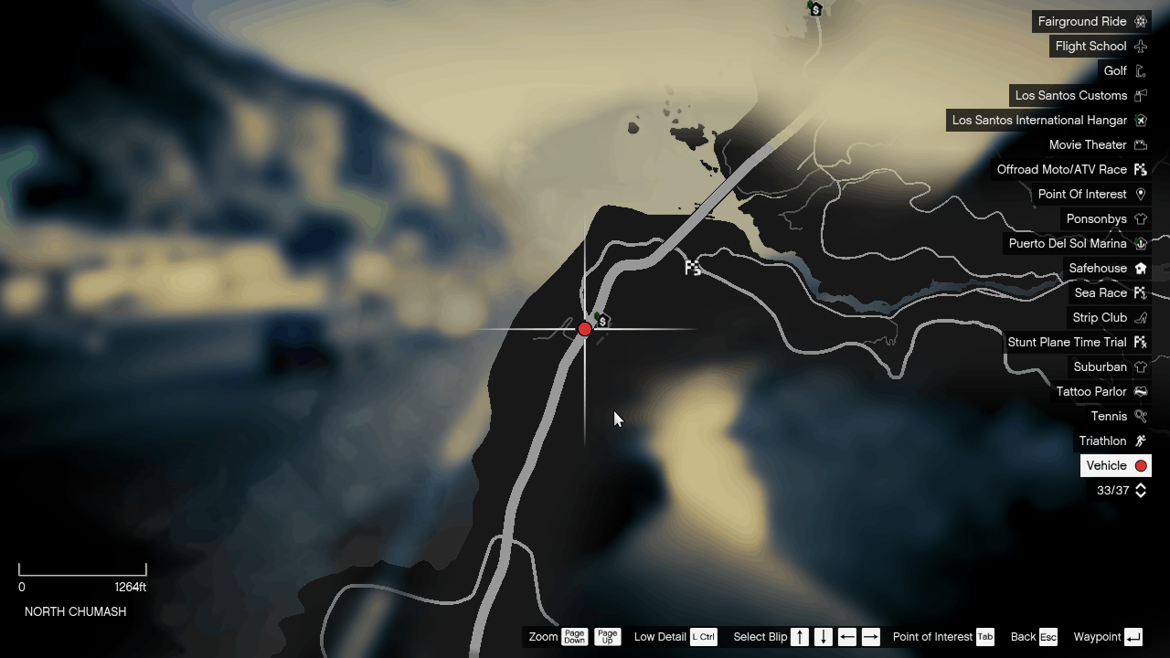 Location is right next to Hookies restaurant in North Chumash