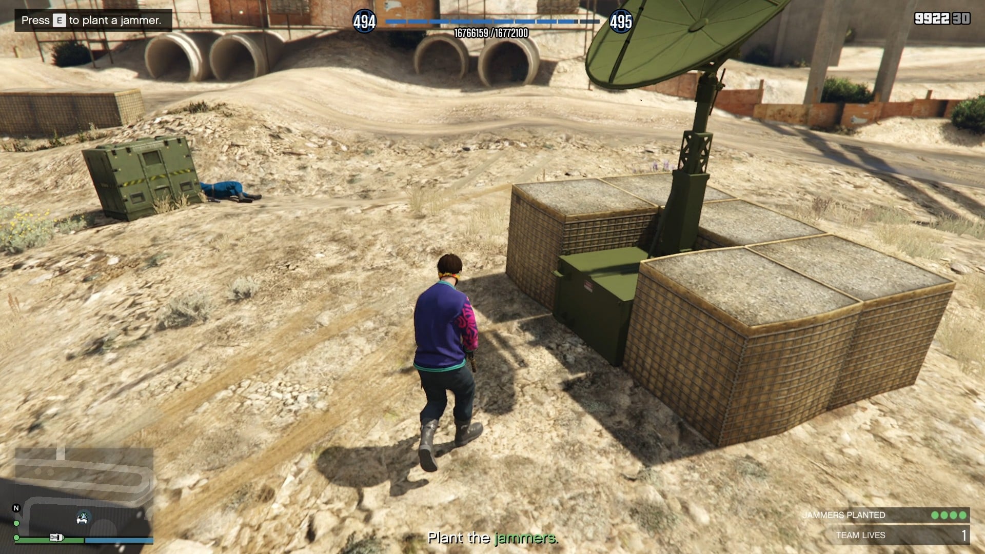 Taking out the gunner on the Insurgent.