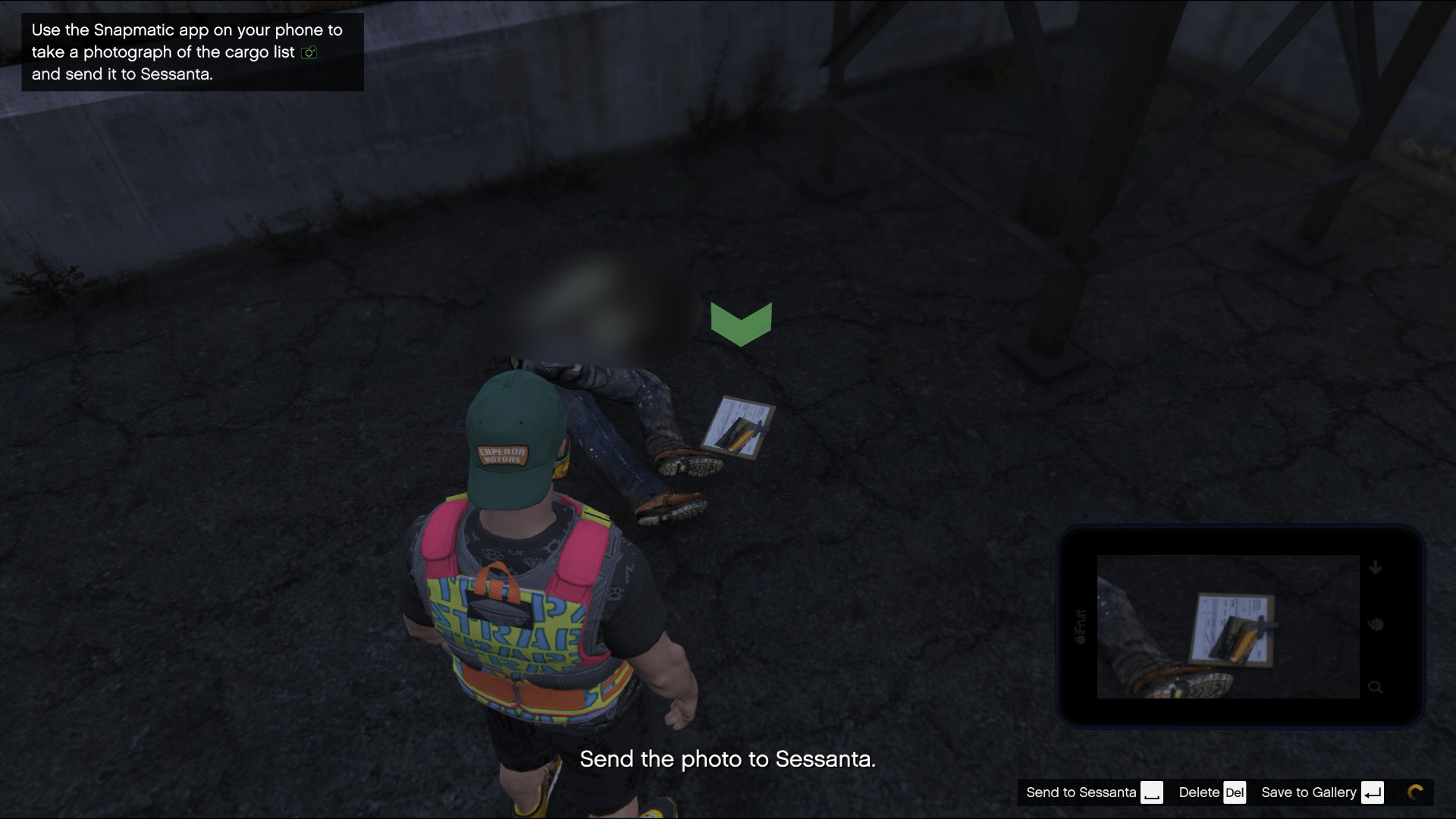 Sending the image to Sessanta