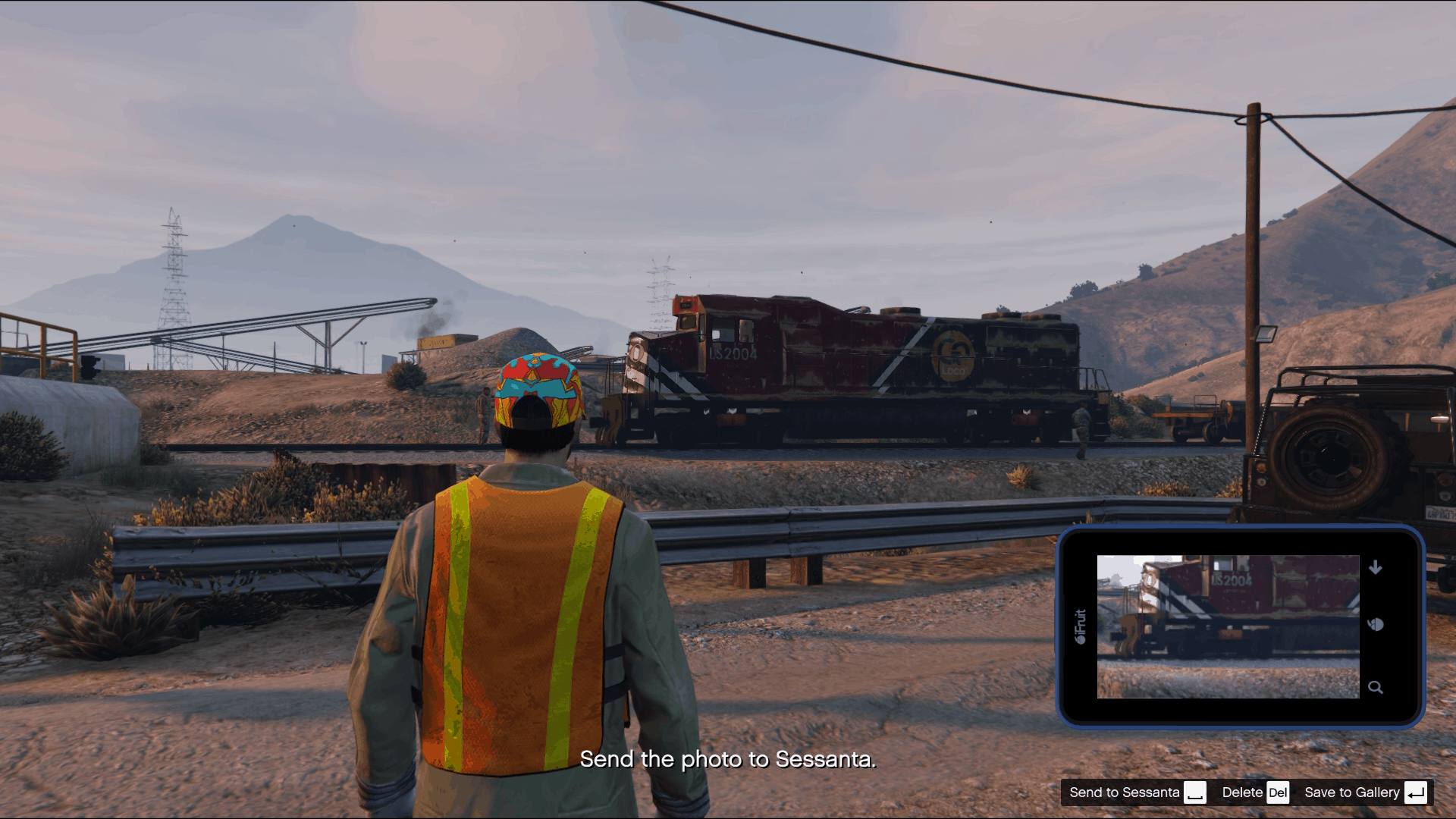 Taking and sending the picture of the brake cylinder to Sessanta