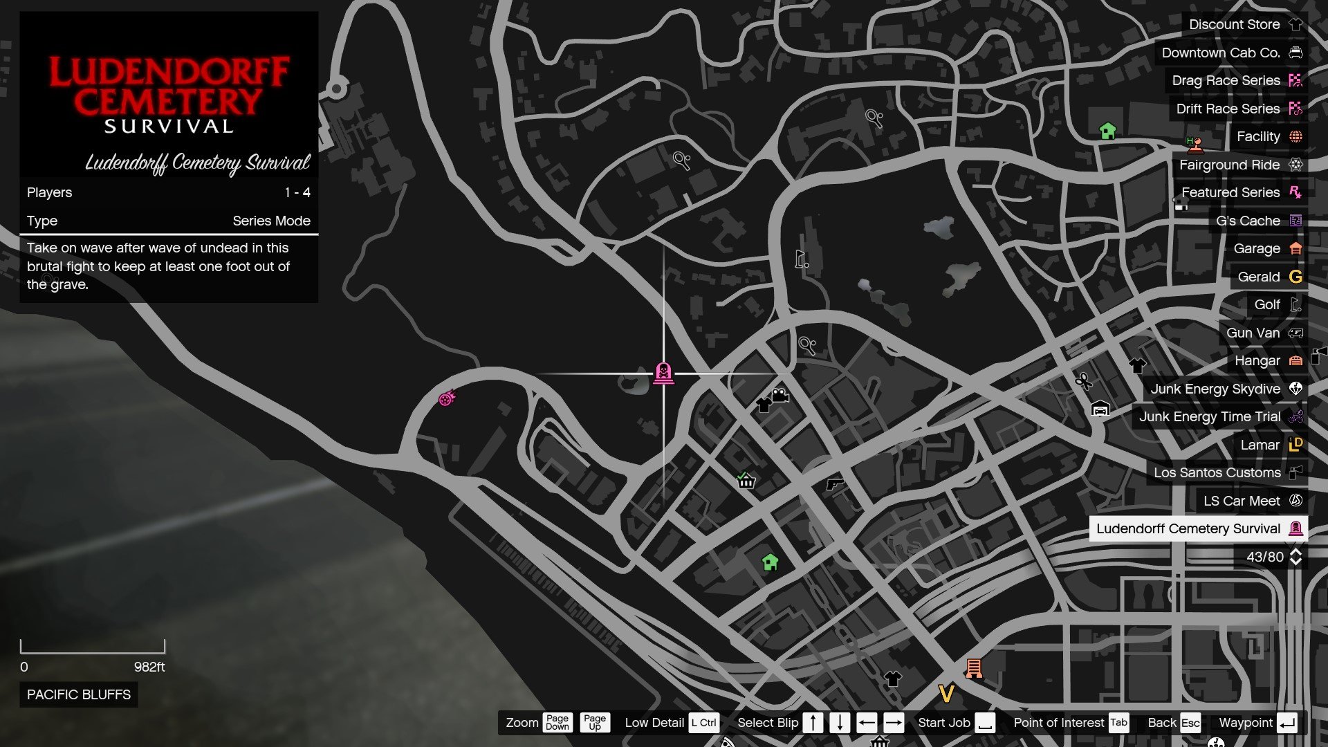 One of the Ludendorff Survival Mode locations in GTA Online.