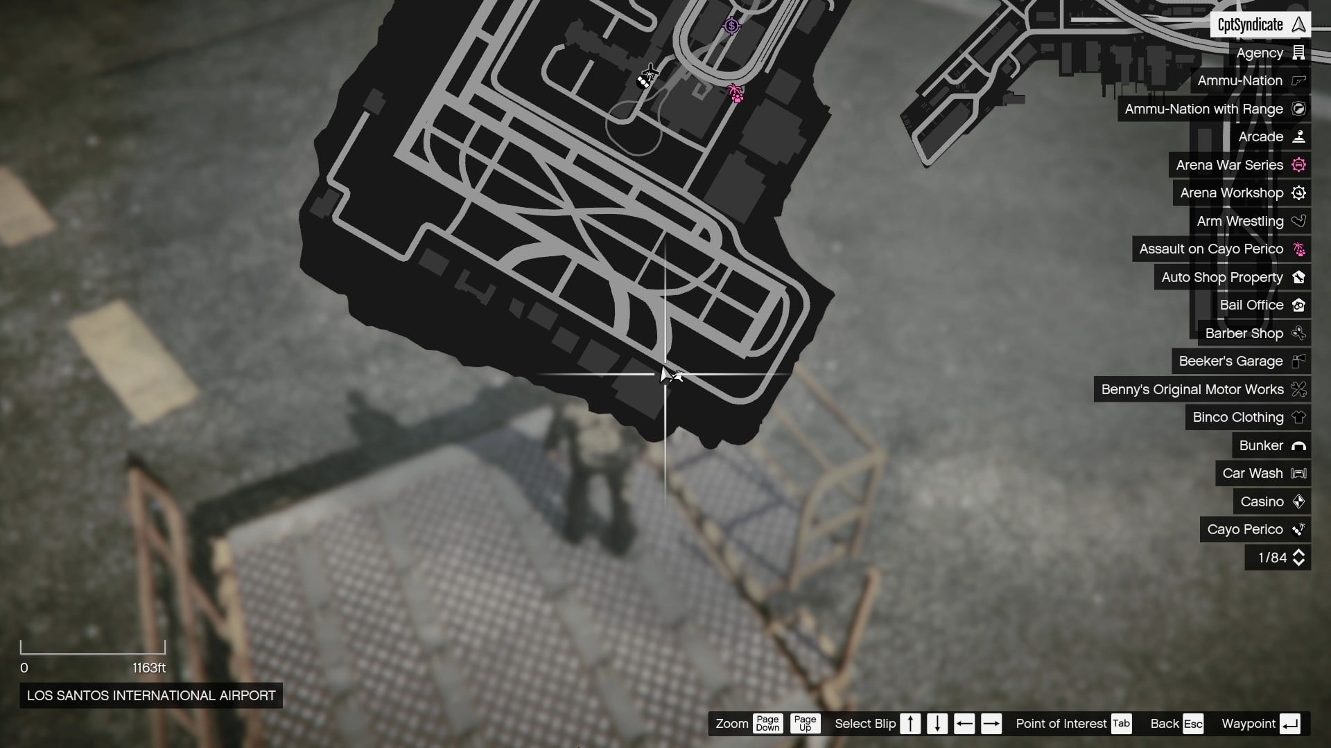 The map shows the location of the Yuanbao in front of Hangar 1 at LSIA.