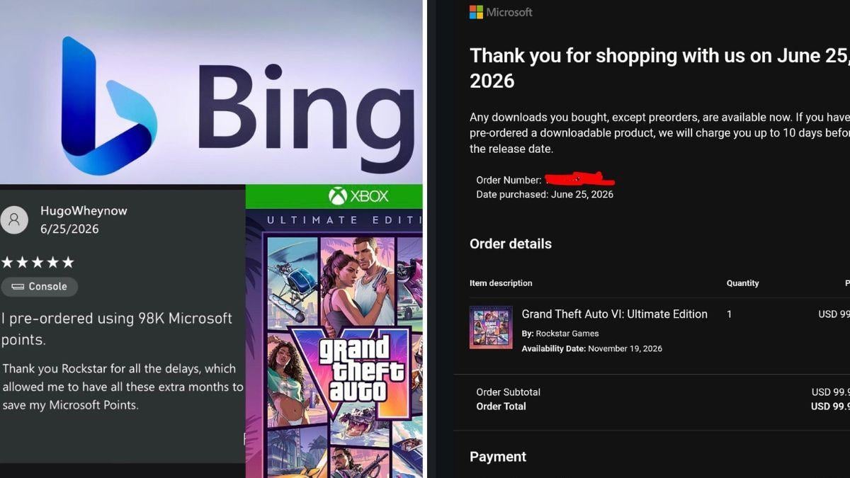 Fans are pre-ordering GTA 6 for free using Microsoft Rewards points.