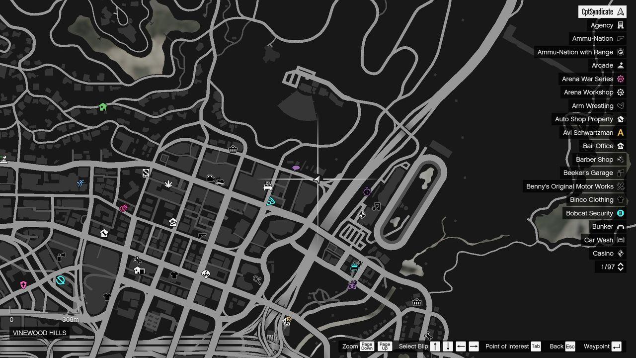 The map shows the location of the golden clover outside the CNT building.