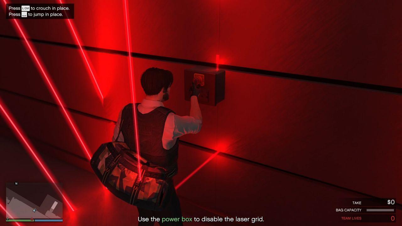 You won't get hurt by any incoming lasers mid-animation if you've already interacted with the switch.