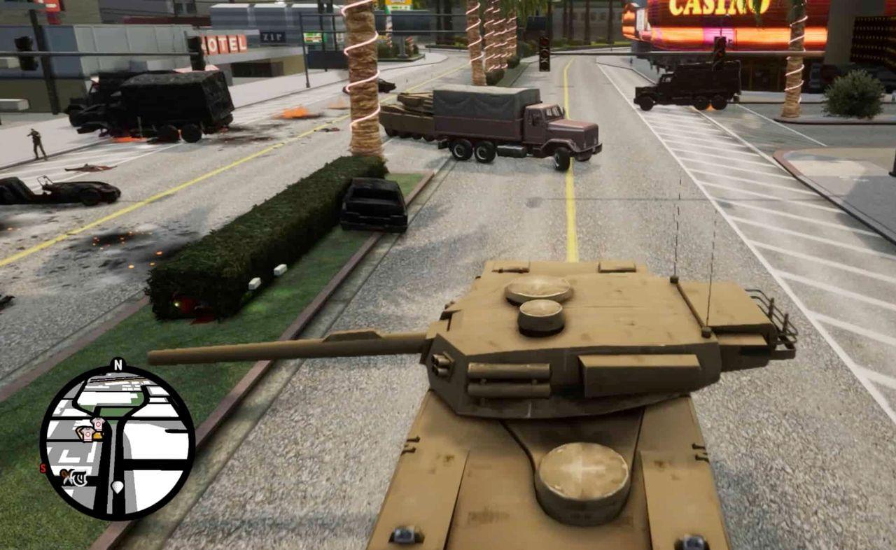 ¿Qué le dijo CJ a jugar un juego diferente? ¡No tanques!
