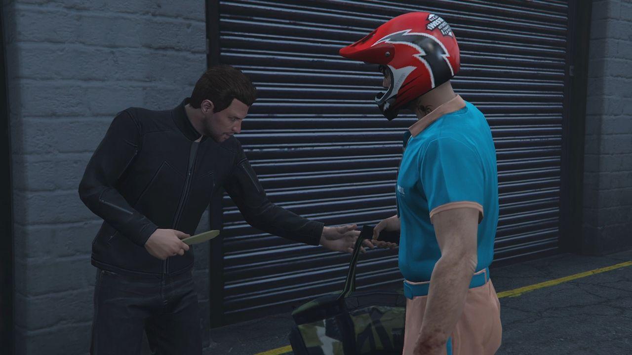 Loot delivered to the drop off point.