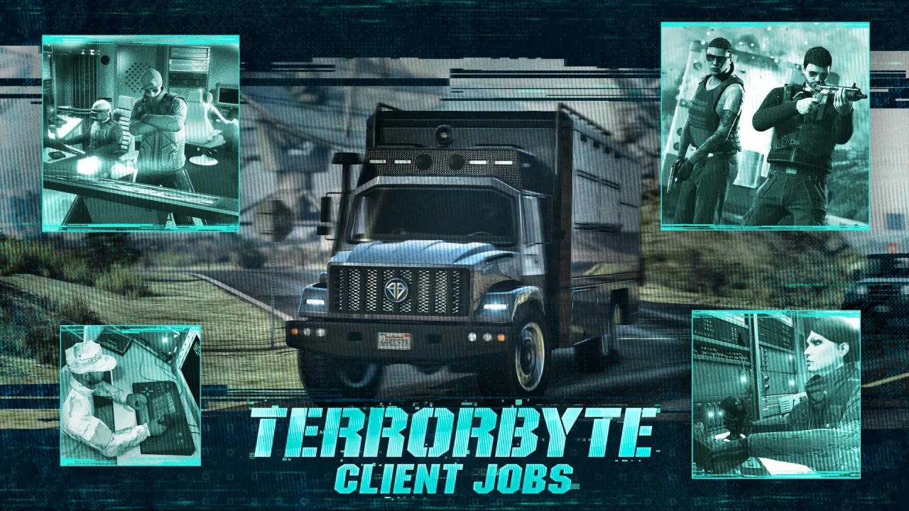 Players who own the Terrorbyte can earn double rewards from Paige’s Client Jobs this week.
