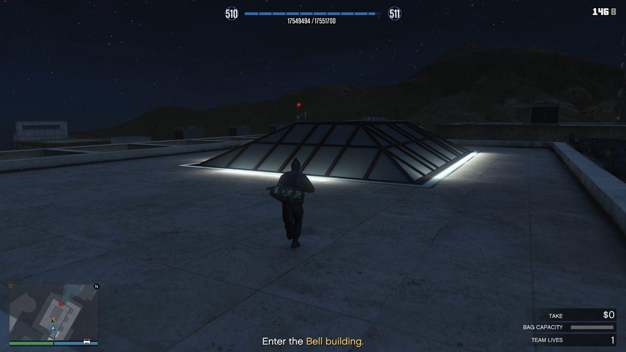Approach the Skylight to trigger an entry cutscene.