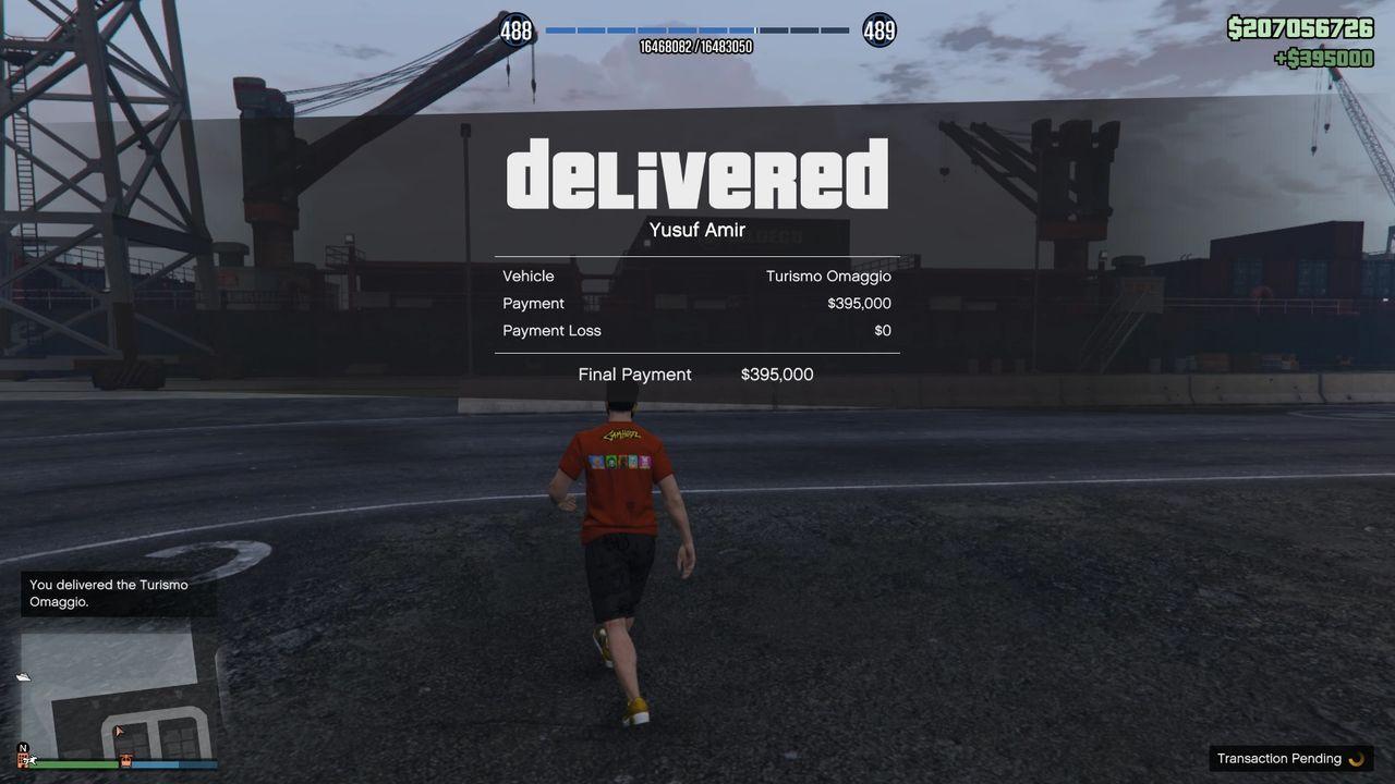 The total payment value goes down with each hit.