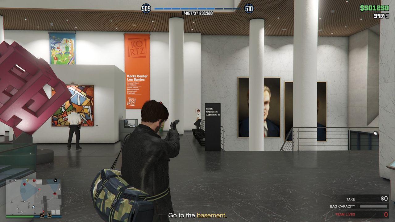Take this guard out from this specific angle or you risk detection.